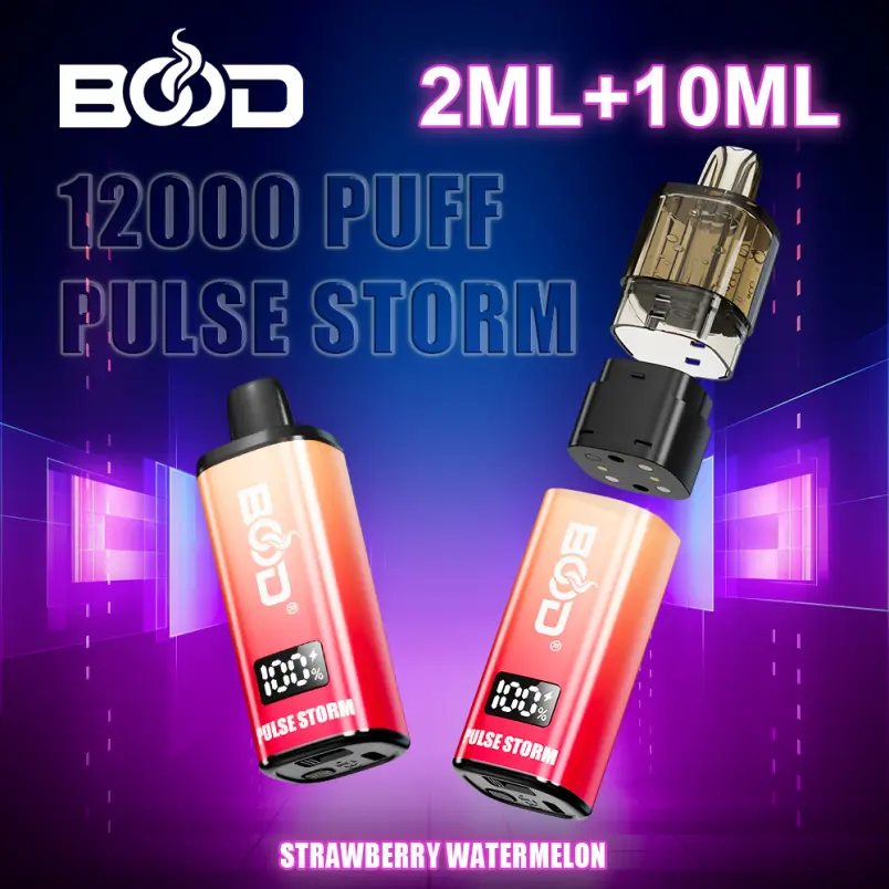 Bood Pulse Storm 12000 bouffées 5 Bood Pulse Storm 12000 bouffées