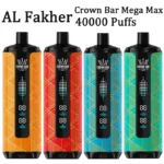 AL Fakher 40K Puffs 40000 Crown Bar Mega Max Wholesale Disposable Vape Shop