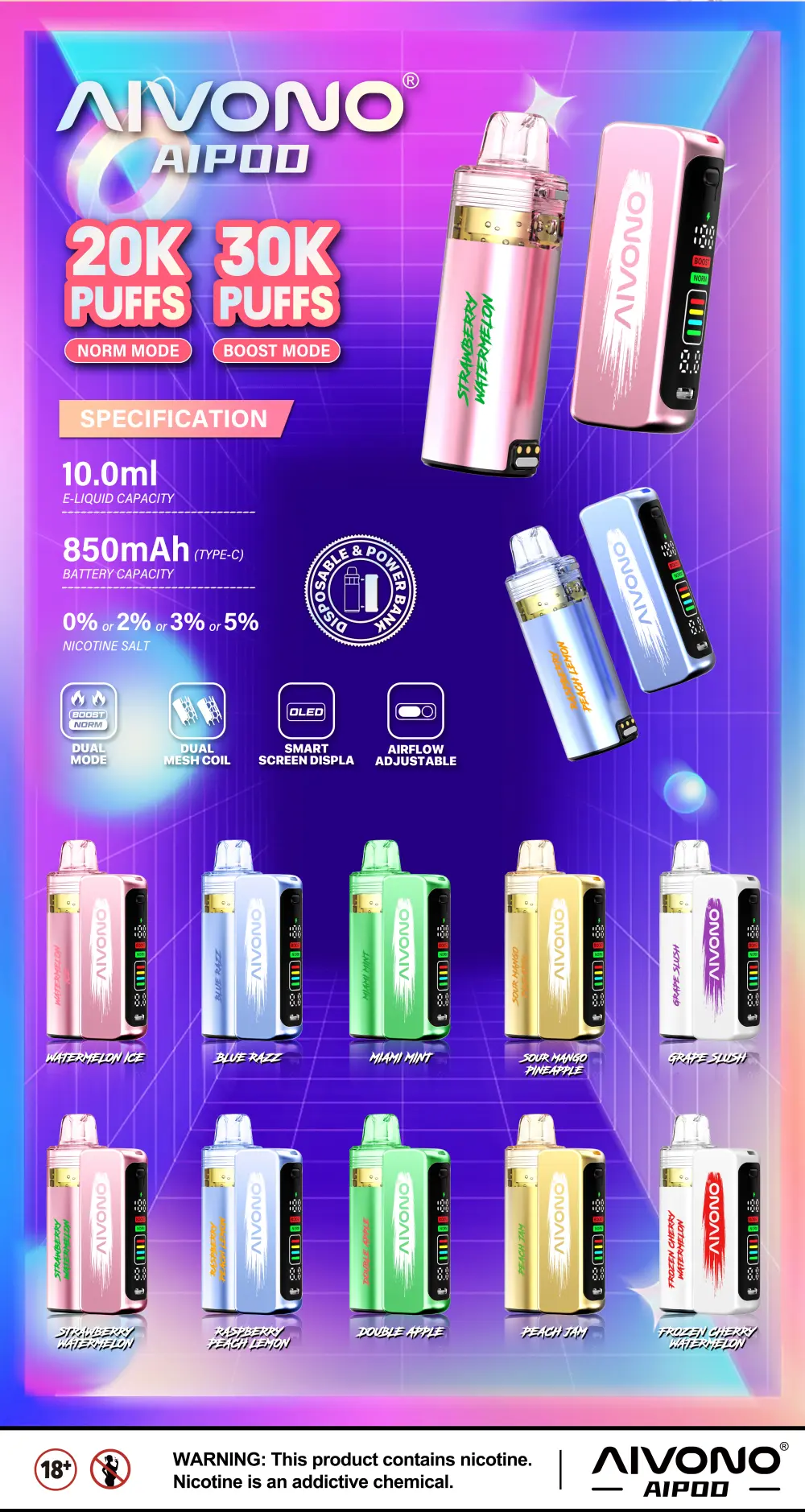 Aivono Aim Aipod Kit 30000 Puffok