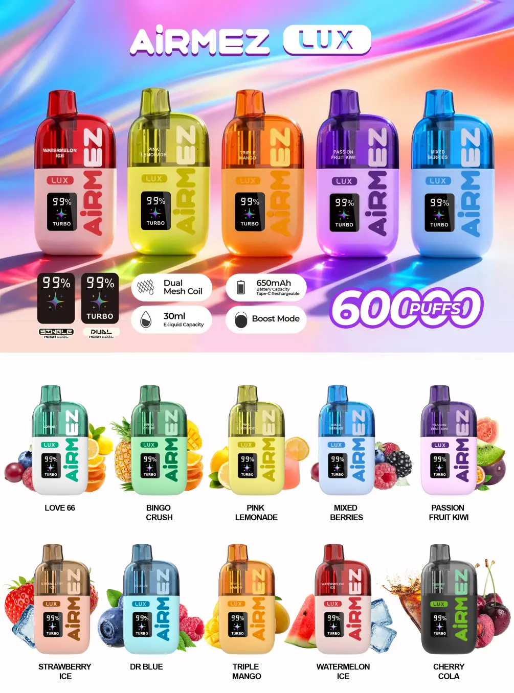 Airmez Lux 60000 soffi