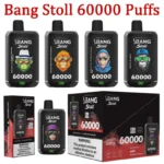 Bang 60000 Puffs 60K Stoll 2 v 1 Dual Flavors Vape Veľkoobchod jednorazové Online Shop Smart Screen