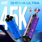 JNR 45K 45000 Puffs Shisha Ultra Wholesale Disposable Vape Shop DTL LED Screen