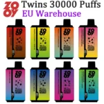 ZOOY Twins 30000 Puffs 30K 2 en 1 Dual Flavors Mayorista Vape Desechable EU Warehouse