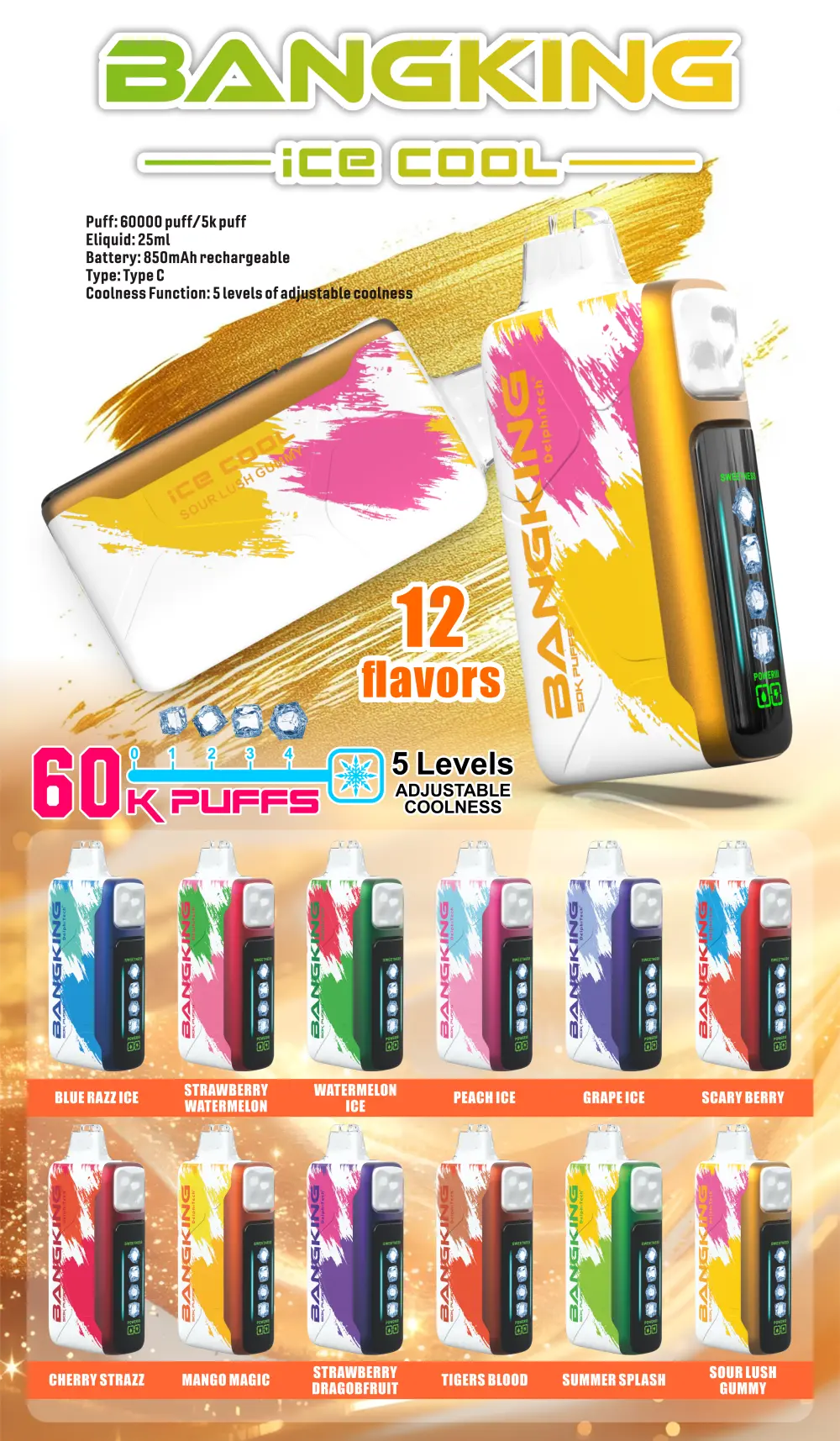 Bang King 60000 Puffs
