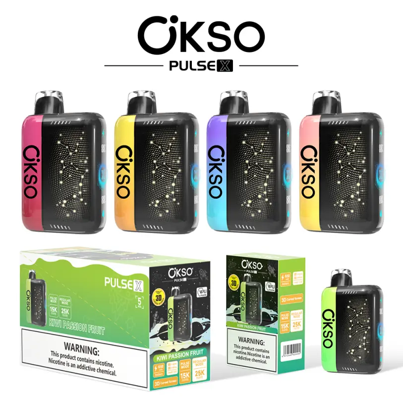 OKSO Pulse X 25000 puffov