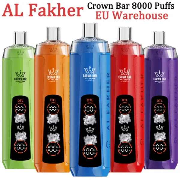 AL Fakher Corona Bar 8000 Botti