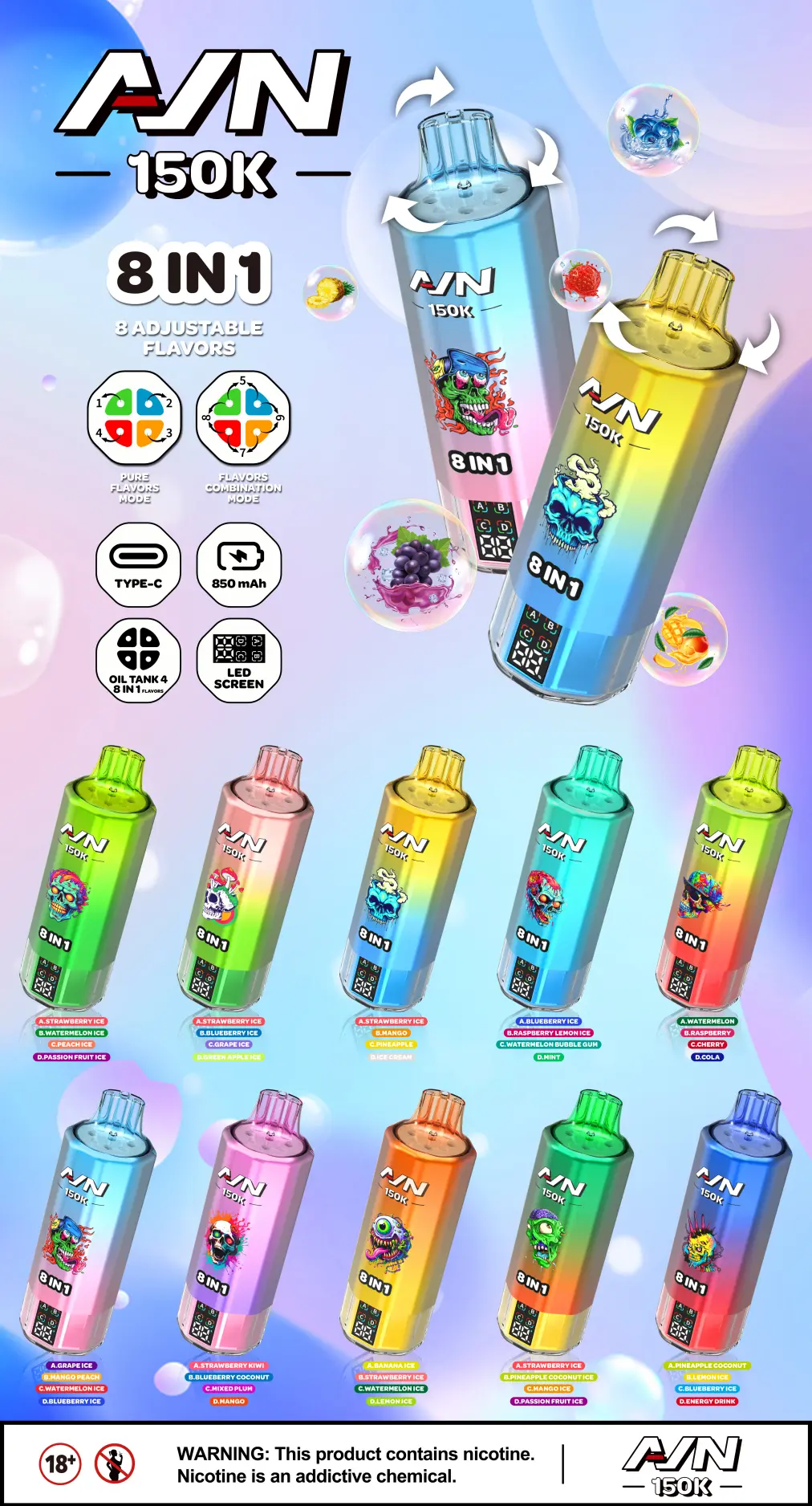 Aivono 150K Puffs