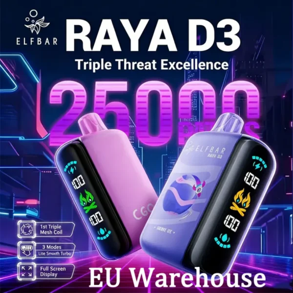 ELFBAR Raya D3 25000