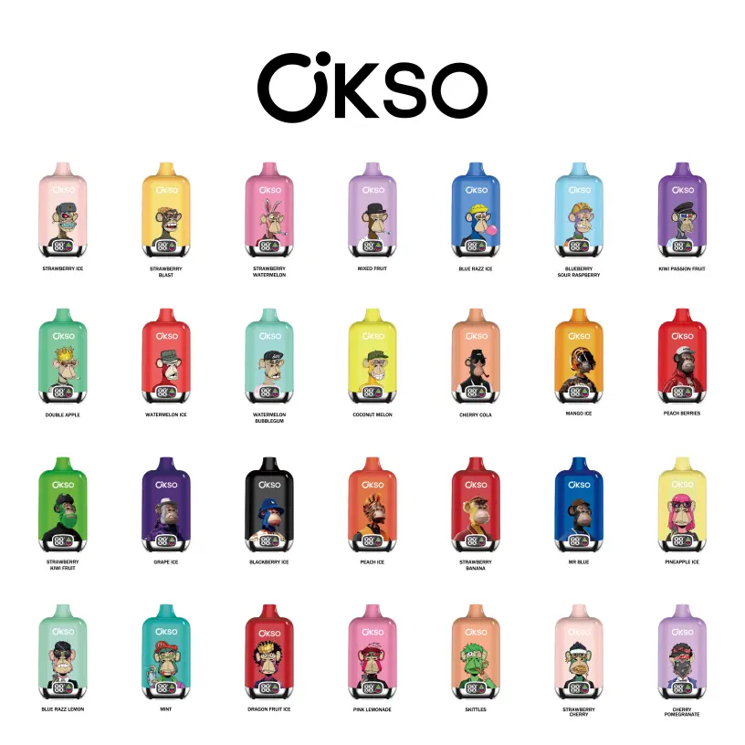 OKSO Digital Box 12000 Puffs