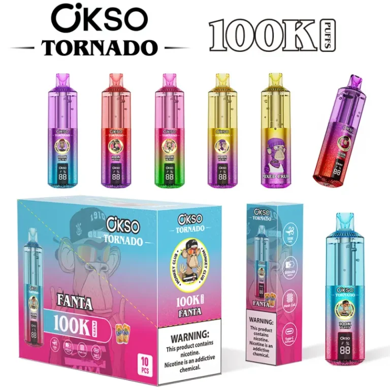 OKSO Tornado 100K Puffs 3