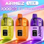 Airmez Lux 100K: vaporizador desechable recargable con 100 000 caladas, almacén en la UE y pantalla LED