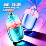 JNR Lila Kiss 60000 Puffs 60K laetav ühekordselt kasutatav Vape hulgi Smart Screen RGB hingamisvalgus