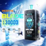 Merry Mi Blade 30000 Puffs 30K laetav ühekordselt kasutatav Vape hulgi ELi ladu LED ekraanil