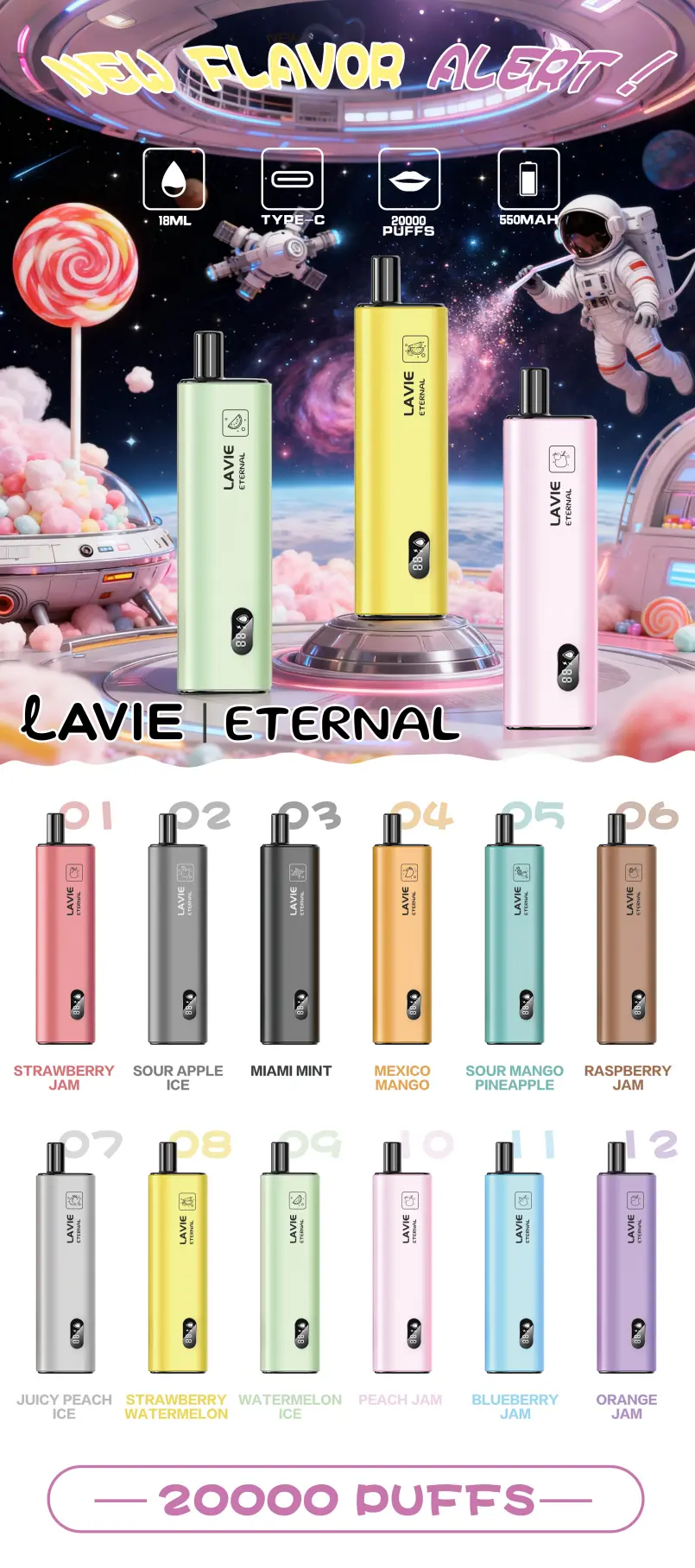 Lavie 20 000 tragadas