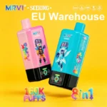 MRVI 160 000 caladas, 8 en 1. Se buscan 160 000 vaporizadores desechables recargables al por mayor. Almacén en la UE. Pantalla LED.
