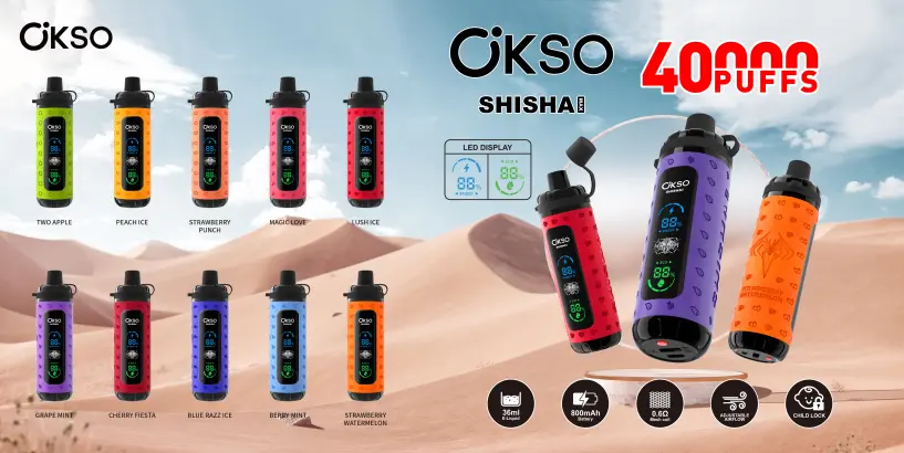 OKSO Shisha Max 40K Puffs 