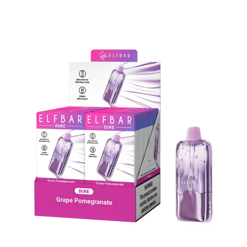 ELFBAR Duke 30000 Puffs 30K Rechargeable Disposable Vape Wholesale Elf Bar EU Warehouse 2 ELFBAR Duke 30000 Puffs