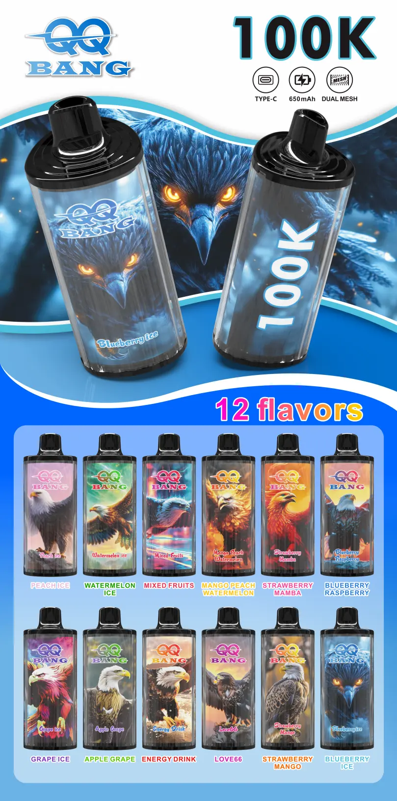 QQ Bang 100K Puffs 