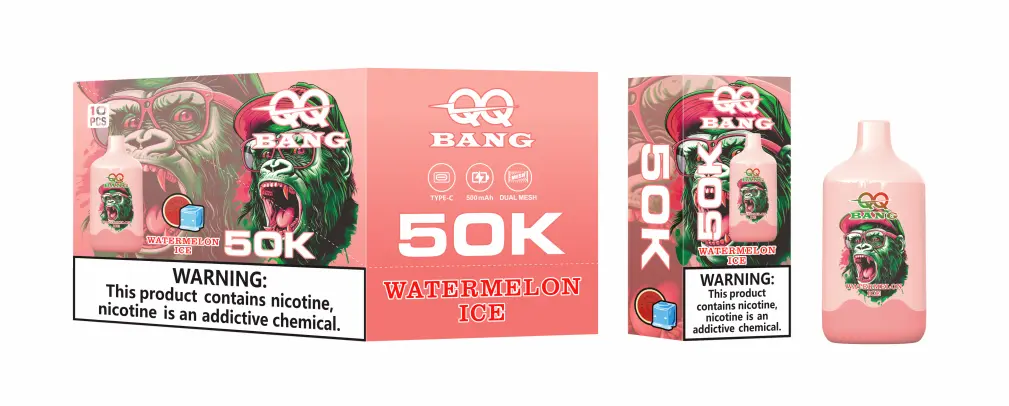 QQ Bang 50000 Puffs 50K EU Vape Pen E Cigarette Original Brand Direct Supply Bulk Purchase 2 QQ Bang 50000 Puffs